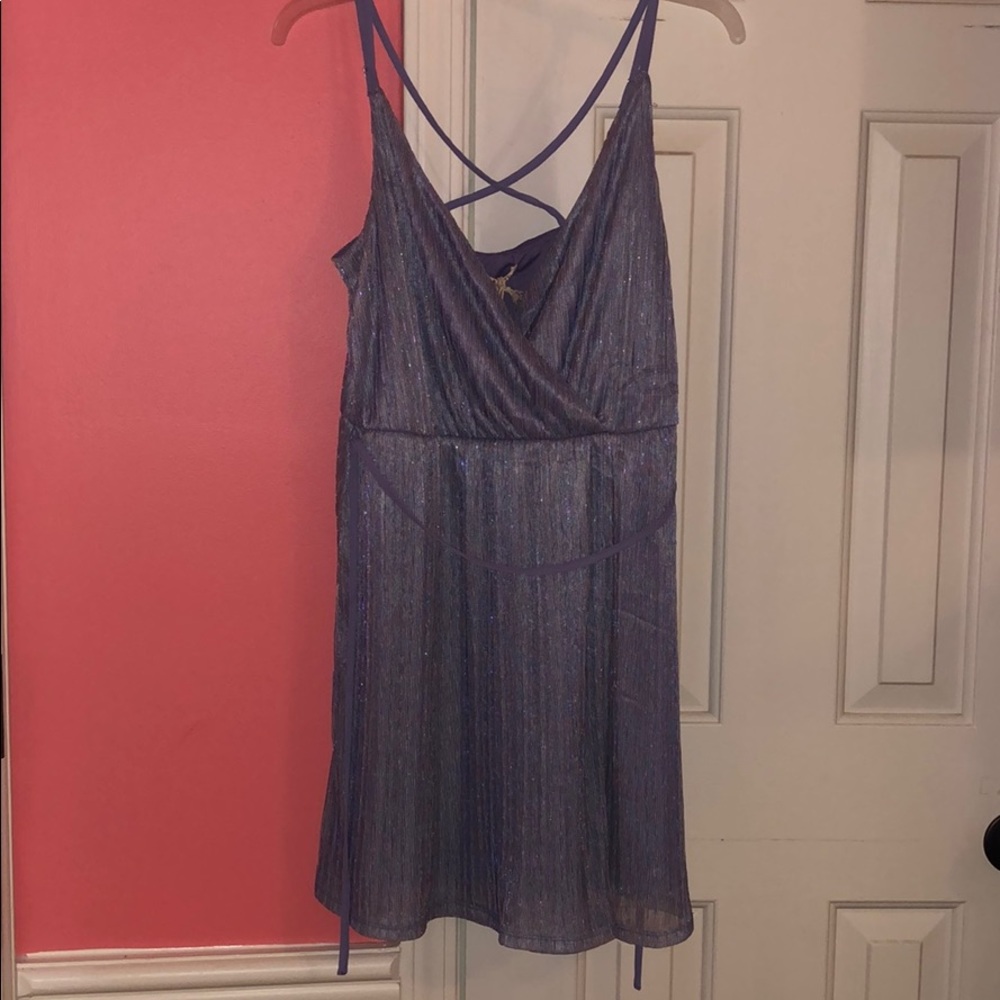 Purple Shimmer Dress
